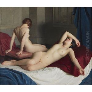 Interior With Two Nudes by William McGregor Paxton