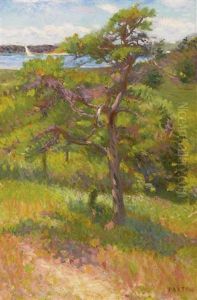 Tree By An Inlet, Cape Cod by William McGregor Paxton