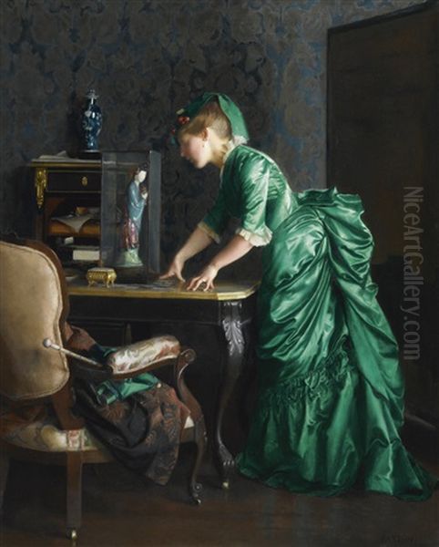 1875 (the Green Dress) - view 1