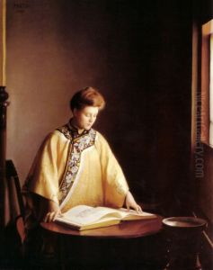 The Yellow Jacket by William McGregor Paxton