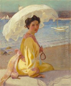 Girl With The Sea Beyond