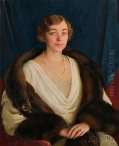 Portrait Of Deborah Norris (brock) Bent