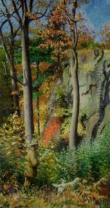 Landscape With Hunter - Autumn
