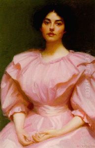 Portrait Of Mrs. Paxton by William McGregor Paxton