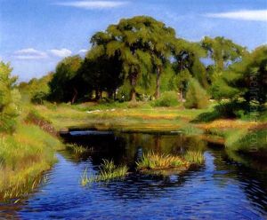 Tidal Inlet by William McGregor Paxton