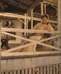 The White Veranda by William McGregor Paxton