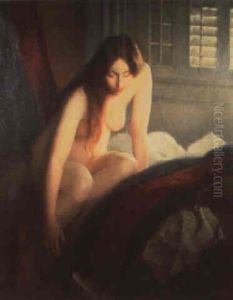 The Slipper by William McGregor Paxton