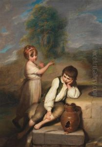 Portrait Of A Sulky Boy by Richard Morton Paye
