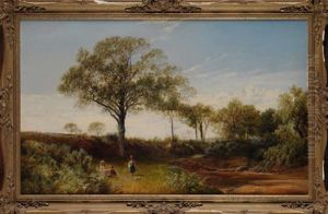 Children At A Riverbank