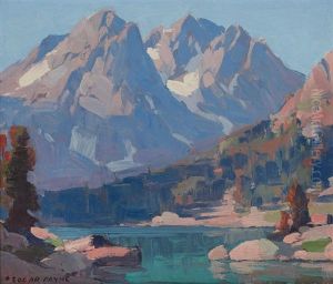 Teton Peaks by Edgar Alwin Payne