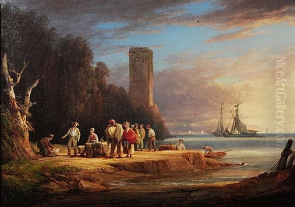 Smugglers Off The Coast - view 1
