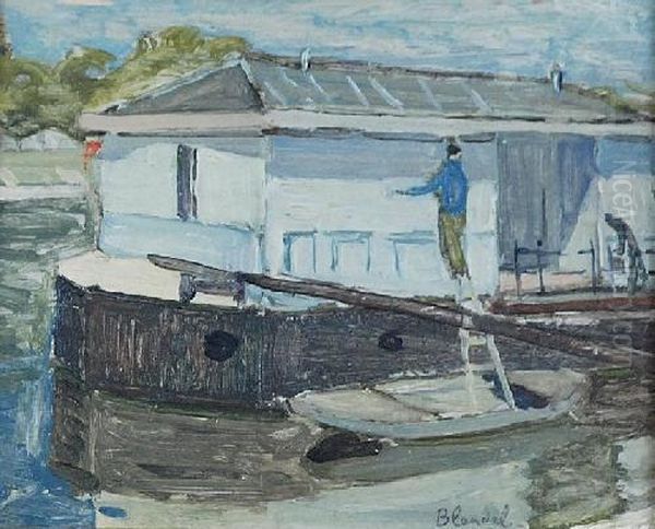 Barka Na Rzece - view 1