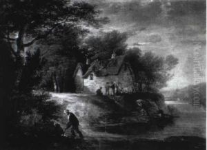 View Near Barnstaple, Devon by William Payne