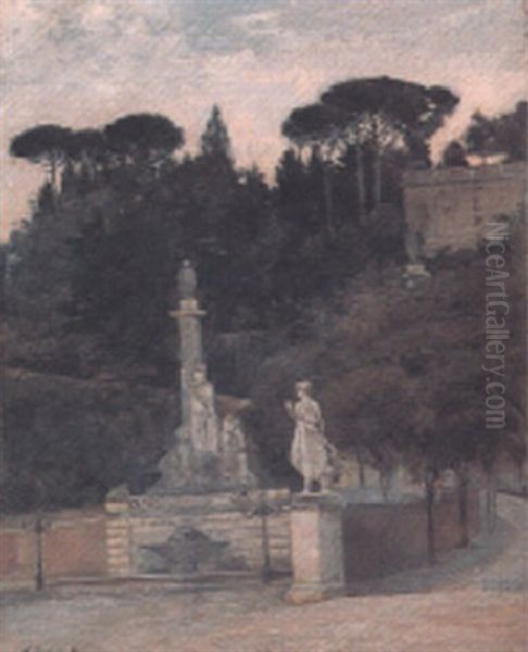 A Roman Garden - view 1