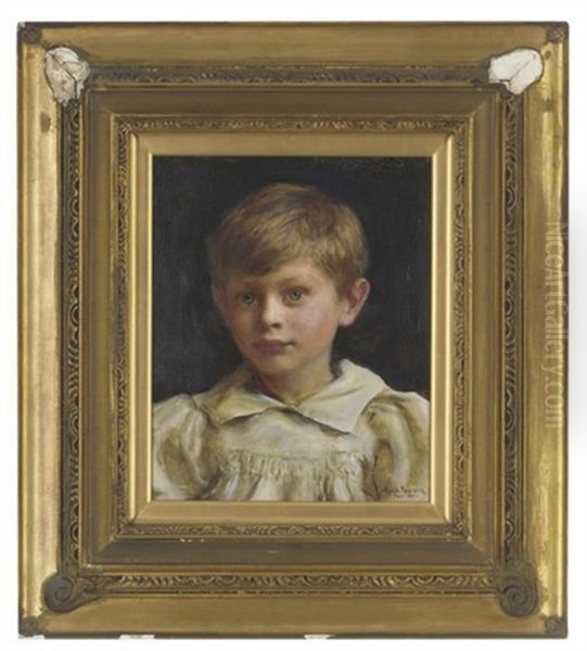 Portrait Of Roderick Peter George Denman As A Boy - view 1