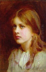 Portrait Of Gladys Cooper In A White Dress