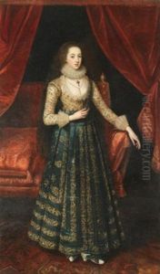 Portrait Of A Lady (lady Anne Cecil, Daughter Of William Cecil, 2nd Earl Of Exeter ?) Portrait Of A Lady (lady Anne Cecil, Daughter Of William Cecil, 2nd Earl Of Exeter ?)