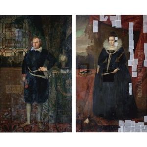 Portrait Of Sir George Fermor (+ Mary, His Wife; 2 Works)