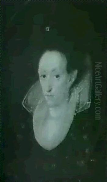 Portrait Of A Lady, Said To Be Elizabeth Verney - view 1