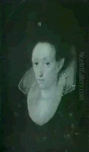 Portrait Of A Lady, Said To Be Elizabeth Verney