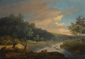 View On The Brandywine by James Peale Jr.