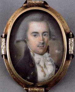 Portrait Of A Gentleman (john Hinckley Mitchell?) In A Grey Coat And White Waistcoat by James Peale