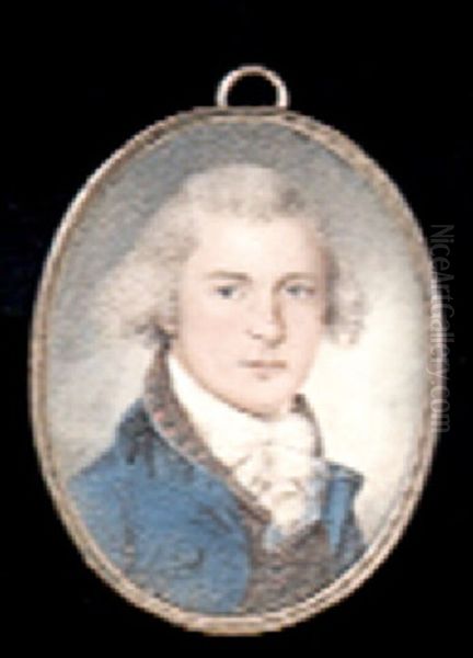 A Gentleman From Maryland, Wearing Blue Coat - view 1