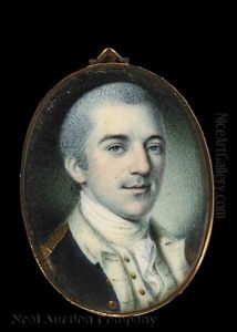 Colonel John Laurens Of Charleston, South Carolina (+ Engraving Of The Same By Albert Rosenthal) by Charles Willson Peale