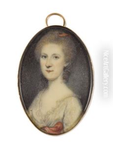 Mary Mcilvaine Bloomfield, Mrs. Joseph Bloomfield by Charles Willson Peale