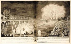 Description Des Festes Donnees Par La Ville De Paris, A L'occasion Du Mariage De Madame Louise-elisabeth De France & De Dom Philippe (le Blanc 1-12) by Jacques Francois Blondel