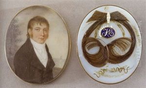 Portrait Of James Claypole by Charles Willson Peale