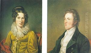 Portraits: Mr. And Mrs. Charles Linnaeus Peale by Charles Willson Peale