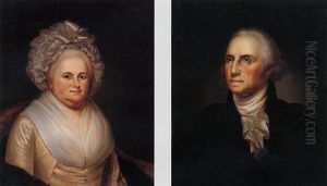 Portrait Of Martha Washington by Mary Jane Peale