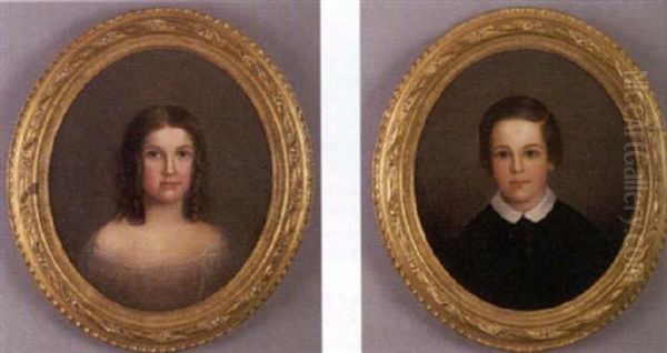 Portrait Of Clara E. Peale - view 1
