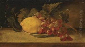 Still Life With Lemons And Grapes