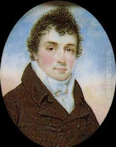 A Gentleman Wearing A Brown Coat, White Waistcoat And Tied Cravat