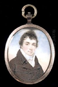 A Gentleman Wearing Brown Coat, White Waistcoat And Tied Cravat