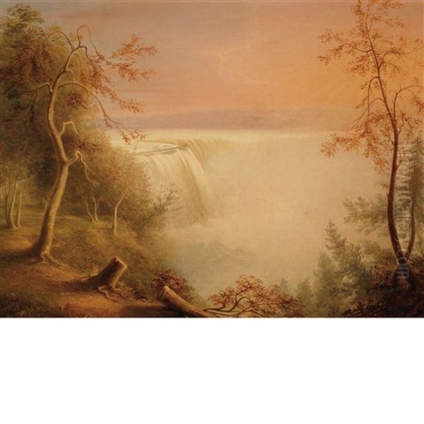 Falls Of Niagara From Goat Island - view 1