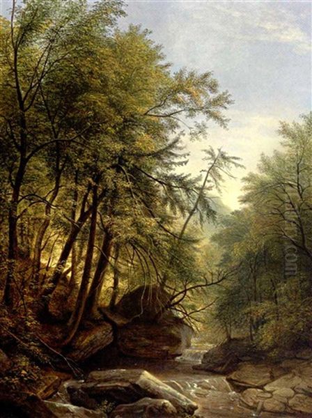 Landscape (after Durand - The Wissahickon) - view 1