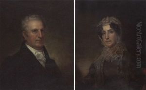 Portrait Of John Stoutenbug Hone by Rembrandt Peale