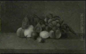 Fruit Still Life by Rubens Peale
