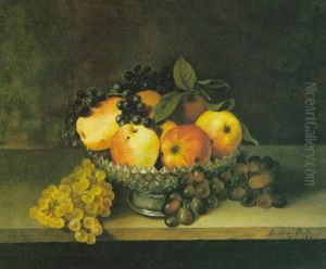 Still Life With Crystal Compote by Rubens Peale