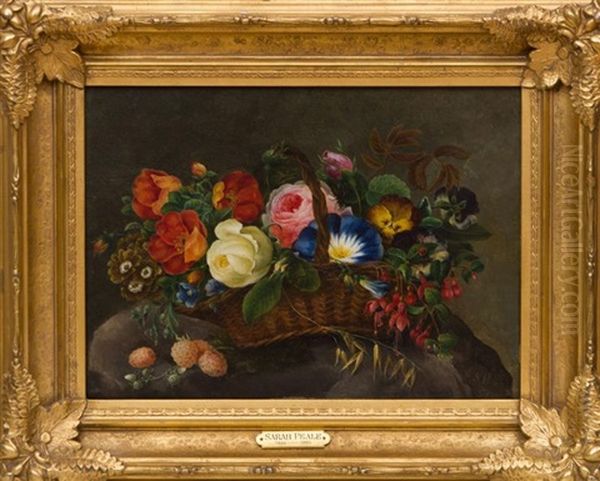 A Basket Of Flowers - view 1
