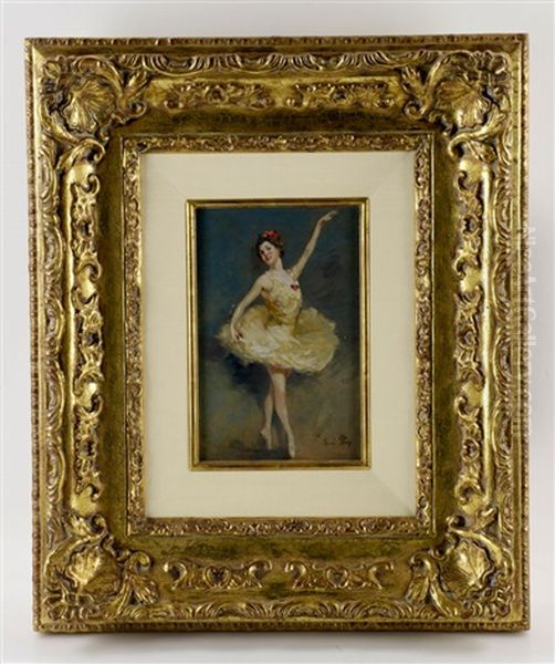 Ballerina In Yellow - view 1