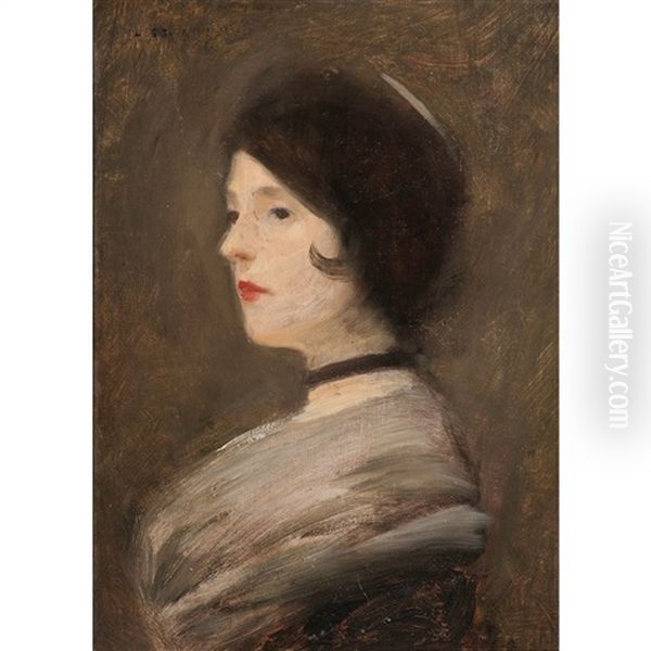 Profile Portrait Of A Woman - view 1