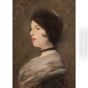 Profile Portrait Of A Woman