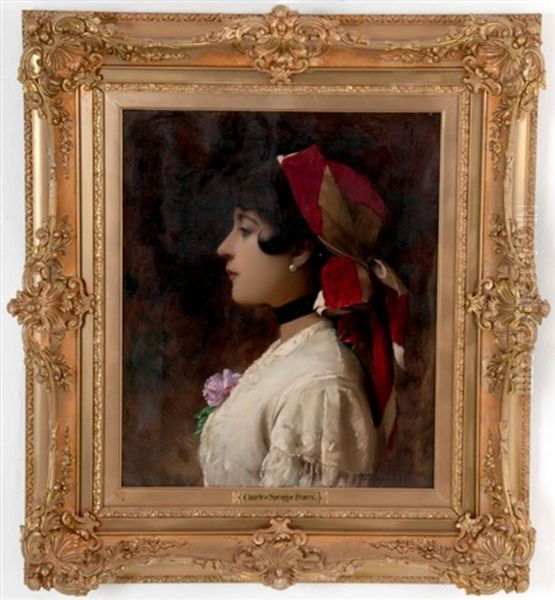 Portrait Of A Girl With Scarf (spanish Girl) - view 1