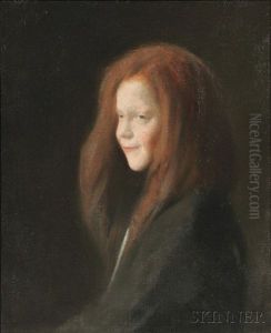 La Petite Rieuse by Charles Sprague Pearce
