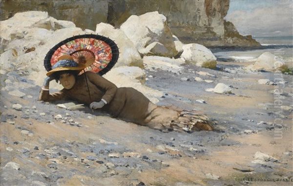 Reading By The Shore - view 1