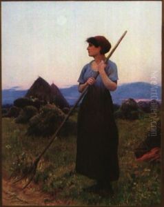 Auvers-sur-oise by Charles Sprague Pearce